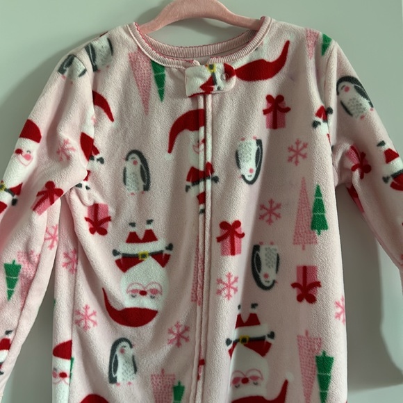 Just One You Brand by Carters Pink Christmas Onesie - Size 2T - Picture 2 of 8